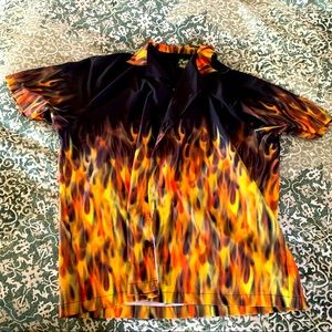 Flame Shirt // Guy Fieri costume